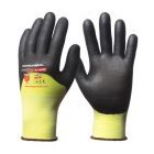 Eurocut 3 - Sárga Vágásbizt.3/4 Hát Fekete Mikrohab.Nitril (7)
