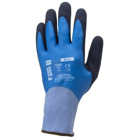 Eurolite L300 Kék Duplán Mártott Latex Kesztyű (8)