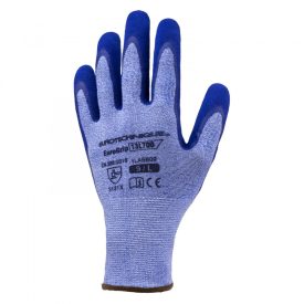   Eurogrip Kesztyű Duplarétegű Kék Latex Csb Tenyérrel (6)