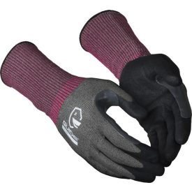   Guide 6606 Hosszított Mandzsetta, Tenyéren Nitril Mártott Kesztyű