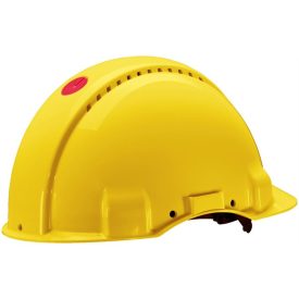   3M G3000NUV-GU SISAK, SÁRGA, RACSNIS FEJPÁNT, SZELLŐZŐRÉSEKKEL