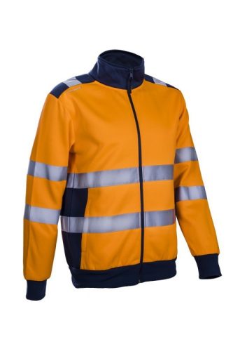 Gokkan Hi-Viz Narancs Cipzáras Pulóver (2Xl)