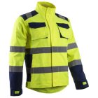Hibana Kabát Hi-Viz Sárga És Sötétkék Színben (4Xl)