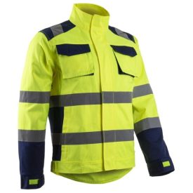 Hibana Kabát Hi-Viz Sárga És Sötétkék Színben (S)
