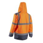 Kazan Kombinálható 4/1 Hi-Viz Narancs Télikabát (S)