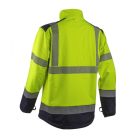 Kazan Kombinálható Hi-Viz Sárga Softshell Felső (S)