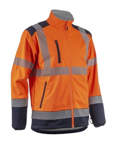 Kazan Kombinálható Hi-Viz Narancs Softshell Felső (4Xl)