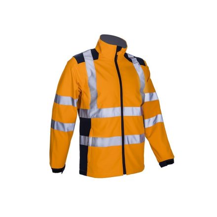 Kanpa Hi-Viz Narancs Softshell Dzseki (S)