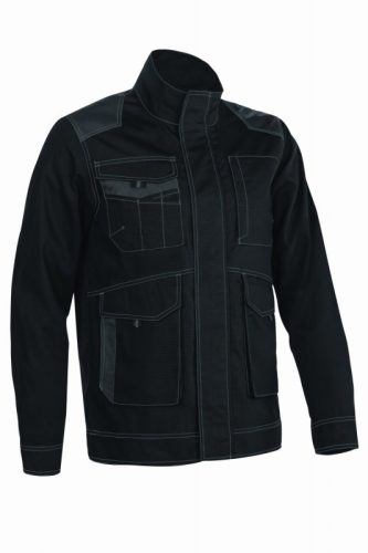 Orosi Fekete Ripstop Munkakabát (4Xl)