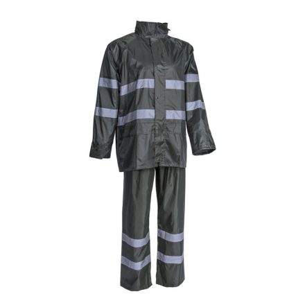 Rainet Orkán Esőruha Fv Csíkkal Zöld (S)