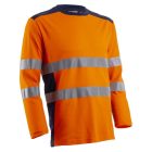 Rikka Hosszúujjú Póló Hi-Viz Narancs És Kék Színben (Xl)