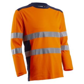   Rikka Hosszúujjú Póló Hi-Viz Narancs És Kék Színben (S)