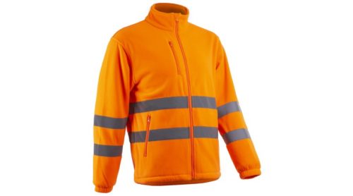 Ritto Cipzáros Polár Felső Hi-Viz Narancs (3Xl)