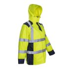 Sokobie Hi-Viz Sárga Sorona Béléses Télikabát (S)