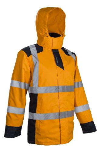 Sokobie Hi-Viz Narancs Sorona Béléses Télikabát (M)