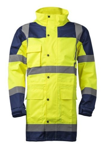 Hydra Hi-Viz Pe Esőöltöny Sárga/Kék (S)