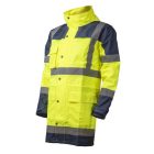 Hydra Hi-Viz Pe Esőöltöny Sárga/Kék (L)