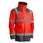 Kanata 4/1 Hi-Viz Piros/Szürke Pe Kabát (4Xl)