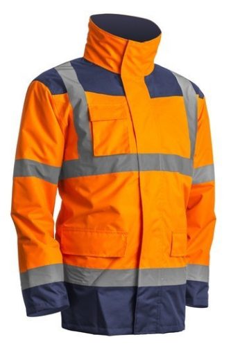 Kanata 4/1 Hi-Viz Narancs/Kék Pe Kabát (3Xl)