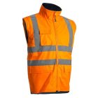 Kanata 4/1 Hi-Viz Narancs/Kék Pe Kabát (3Xl)
