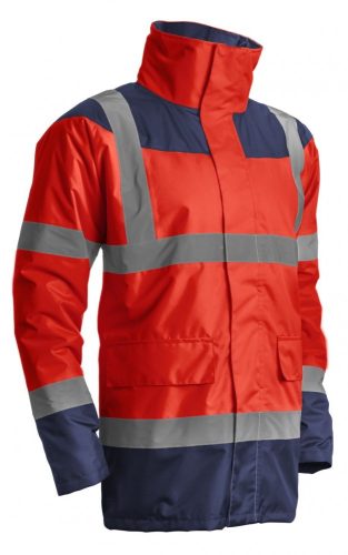 Keta  Hi-Viz Piros Védőkabát (2Xl)