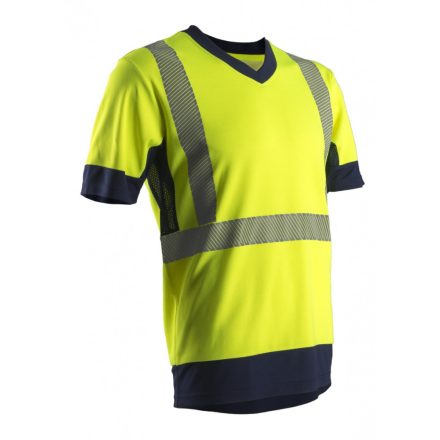 Komo Hi-Viz Sárga Rövid Ujjú Póló (M)