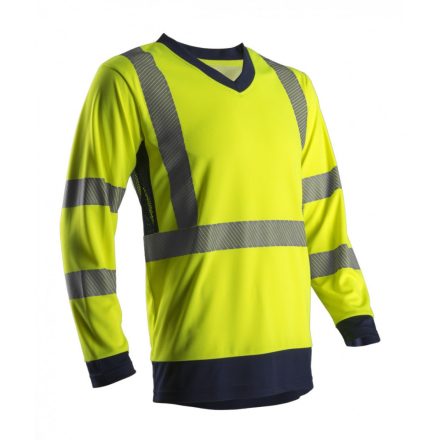 Suno Hi-Viz Sárga Hosszú Ujjú Póló (3Xl)