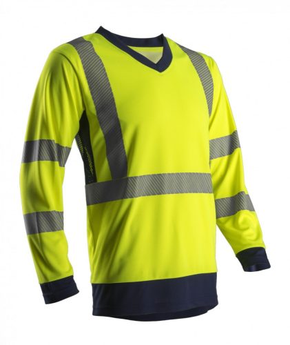 Suno Hi-Viz Sárga Hosszú Ujjú Póló (M)