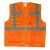 Yard Többzsebes Fluo Mellény, Narancs (Xl)
