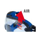 Scenic-Fit (Víztiszta) Doboz5Db Gumipántos Zárt Védőszemüveg