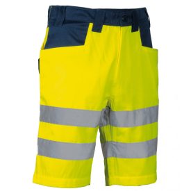   Turmero (03 Borostyán Fluo/Sötétkék) Láthatósági Rövidnadrág 44