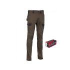 Jember Box (03 Barna/Fekete) Stretch Derekas Nadrág 58