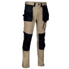 Kudus Box (00 Khaki/Fekete) Lengőzsebes Stretch Derekas Nadrág 44
