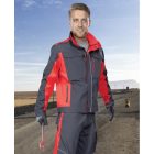 ARDON®NEON szürke-piros munkakabát XS