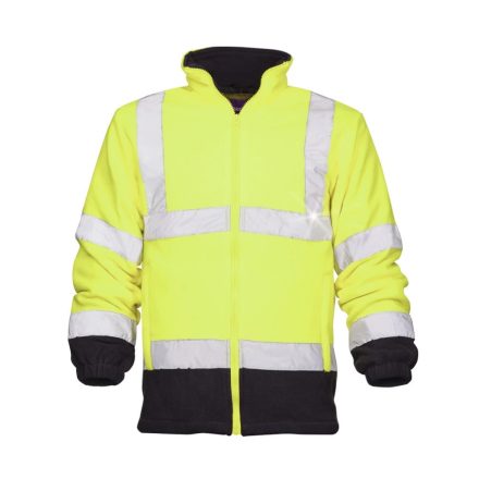 Fényvisszaverő polár pulóver ARDON®REF401 sárga 3XL