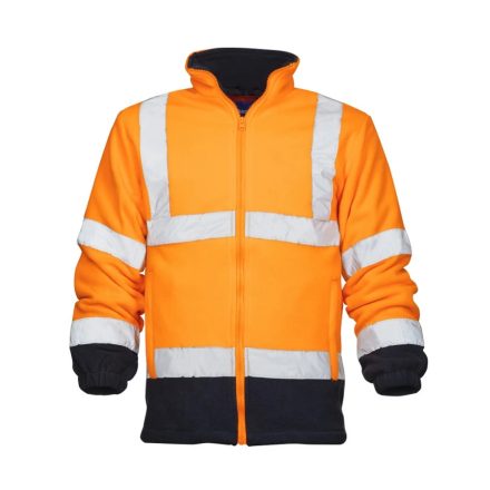 Fényvisszaverő polár pulóver ARDON®REF401 narancssárga S